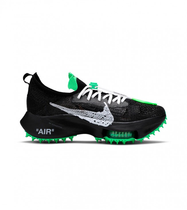 Nike Air Zoom Tempo NEXT Off-White Black Scream Green