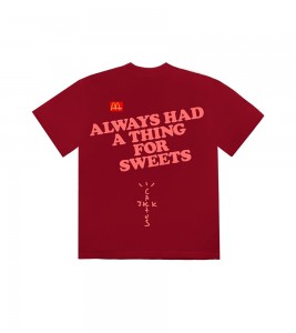 Футболка Travis Scott x McDonald's Apple Pie Red - Фото №2
