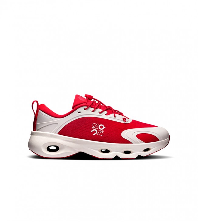 On Running Cloudsolo Loewe Red Eggshell Wmns