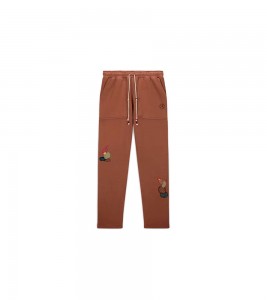 Travis Scott x Jordan Fleece Pants Archaeo Brown