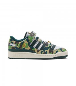adidas Forum 84 Low Bape 30th Anniversary Green Camo