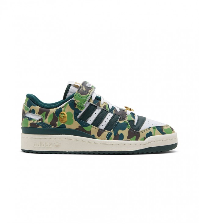 adidas Forum 84 Low Bape 30th Anniversary Green Camo