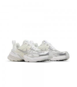 Nike V2K Run Metallic Silver White WMNS - Фото №2