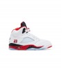 Jordan 5 Retro Fire Red Black Tongue (2025)