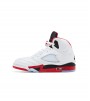 Jordan 5 Retro Fire Red Black Tongue (2025)