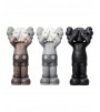 KAWS Holiday UK Vinyl Figure Brown/Grey/Black Set 25 см