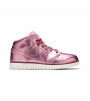 Кроссовки Air Jordan 1 Mid Pink Rise GS