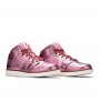 Кроссовки Air Jordan 1 Mid Pink Rise GS