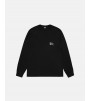 Stussy Basic Stüssy Ls Tee Pigment Dyed Black
