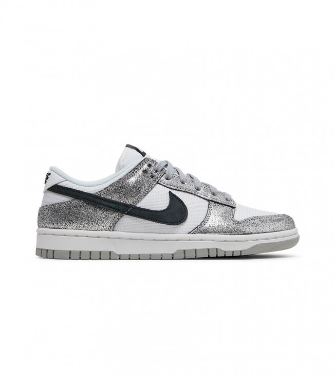 Nike Dunk Low Golden Gals Metallic Silver WMNS