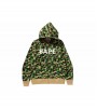 Худи BAPE ABC Camo BAPE Full Zip Hoodie Green