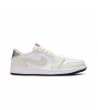 Кроссовки Jordan 1 Retro Low White Ghost Green Black