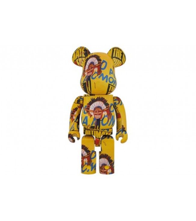 Bearbrick Andy Warhol x Jean-Michel Basquiat #3 1000%