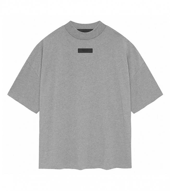 Футболка Fear of God Essentials S/S Tee Dark Heather Oatmeal