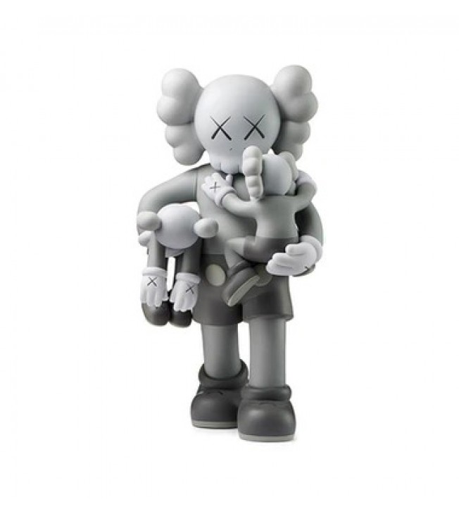 KAWS Clean Slate Vinyl Figure Grey