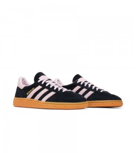 adidas Spezial Core Black Clear Pink Gum  WMNS - Фото №2