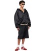 Шорты Fear Of God Essentials Black Holiday Satin Fleece Relaxed Shorts