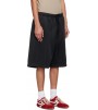 Шорты Fear Of God Essentials Black Holiday Satin Fleece Relaxed Shorts