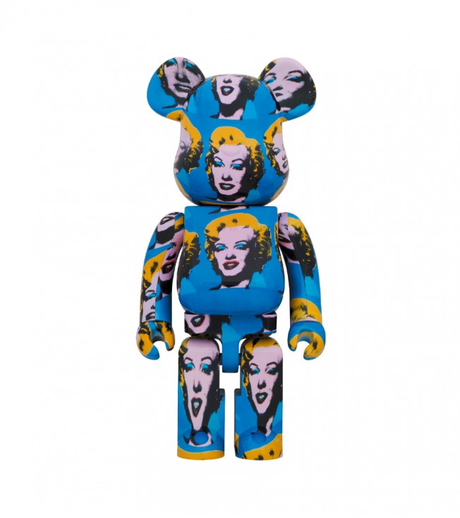 Bearbrick x Andy Warhol x Marily Monroe 1000%