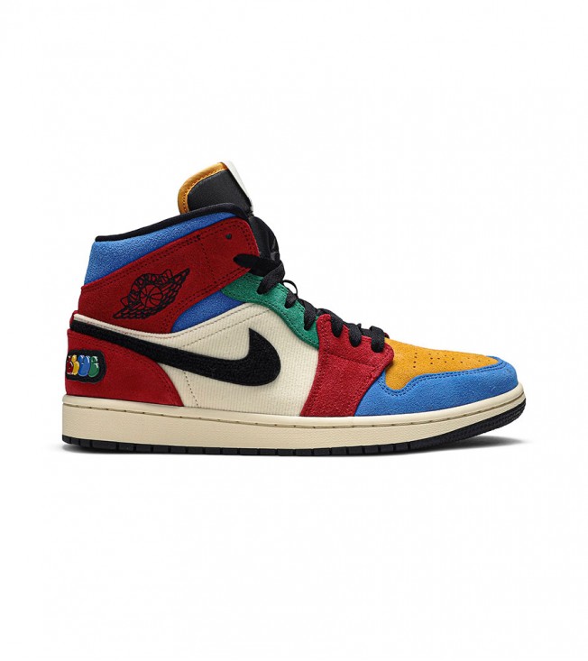 Кроссовки Air Jordan 1 Mid SE Fearless Blue the Great
