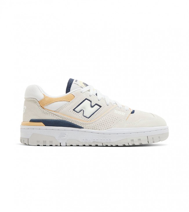 New Balance 550 Sea Salt Navy Raw Sugar WMNS