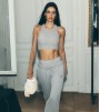 Штаны Alo Yoga Accolade Straight Leg Grey