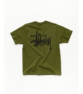 Футболка Stussy Basic Stüssy Tee Olive - ???? ?20