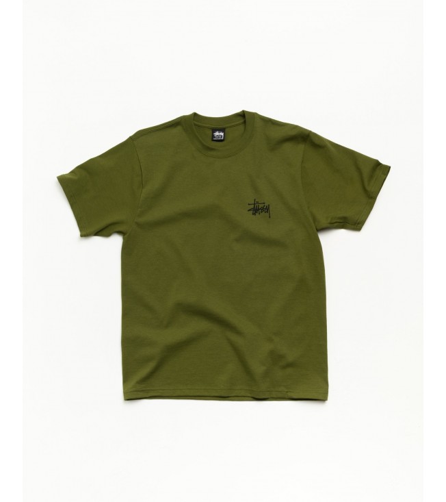 Футболка Stussy Basic Stüssy Tee Olive