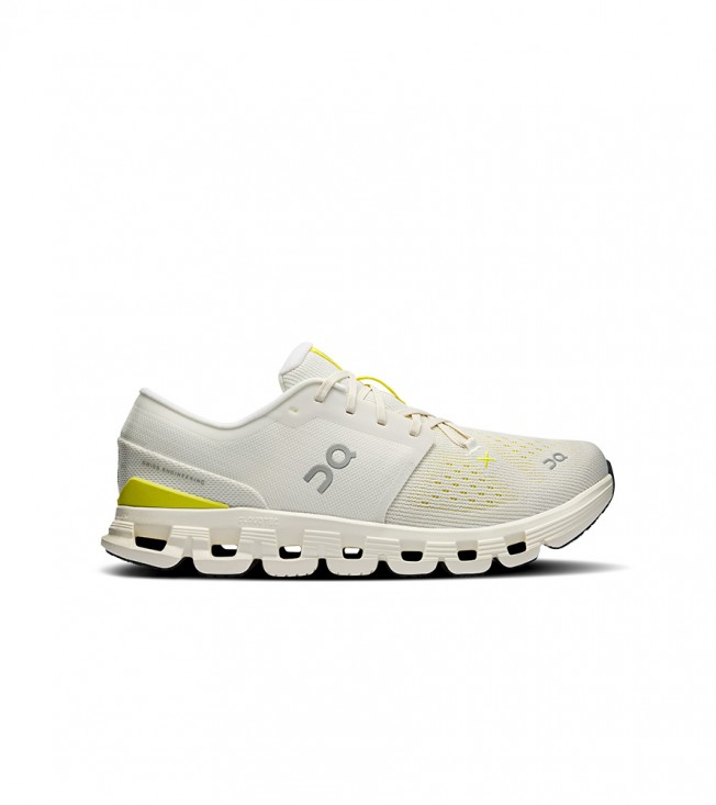 On Cloud X 4 Black Eclipse Ivory Lime