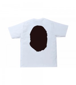 Футболка BAPE Bicolor Big Ape Head Tee White - Фото №2