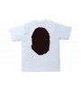 Футболка BAPE Bicolor Big Ape Head Tee White