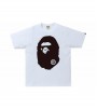 Футболка BAPE Bicolor Big Ape Head Tee White