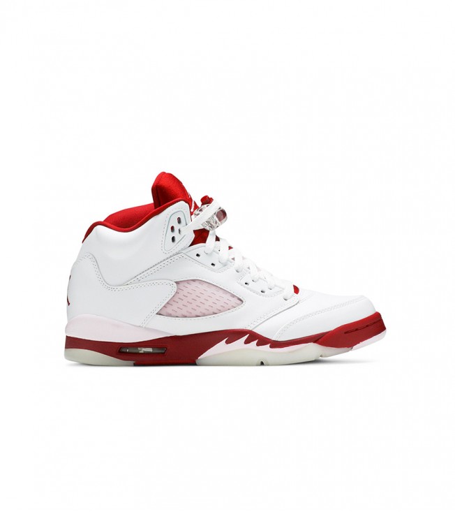 Jordan 5 Retro White Pink Red (GS)