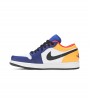 Кроссовки Air Jordan 1 Low Royal Yellow WMNS
