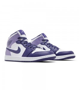Jordan 1 Mid Blueberry - Фото №2