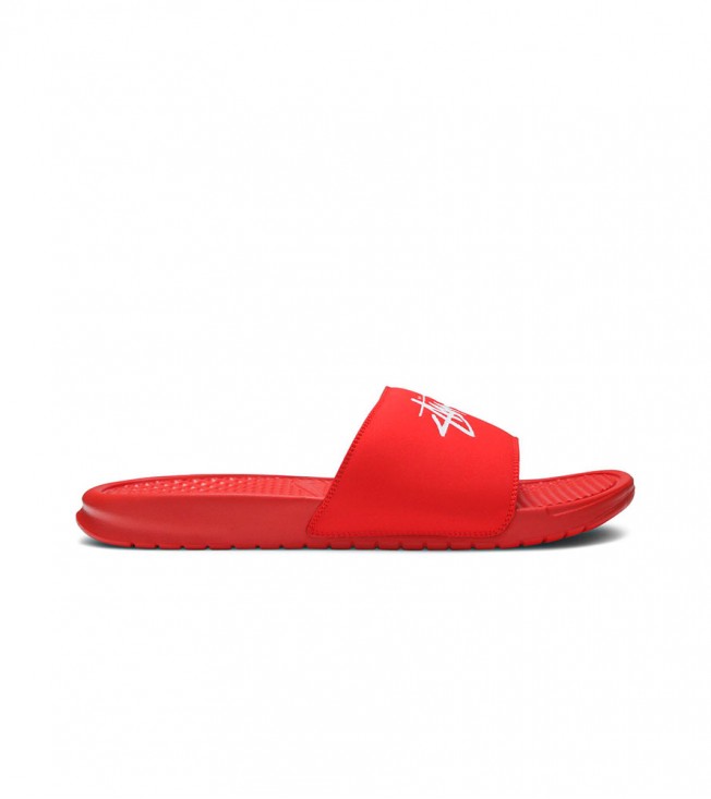 Nike Benassi Stussy Habanero Red