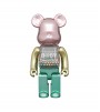 Bearbrick My First Be@rbrick 1st Color Chrome 100% & 400% Set