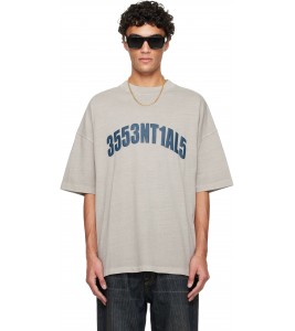 Футболка Fear Of God Essentials Gray Holiday 'New York' 90s T-shirt