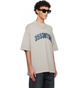 Футболка Fear Of God Essentials Gray Holiday 'New York' 90s T-shirt - Фото №2