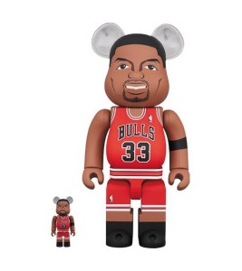 Bearbrick Scottie Pippen (Chicago Bulls) 100% & 400% Set