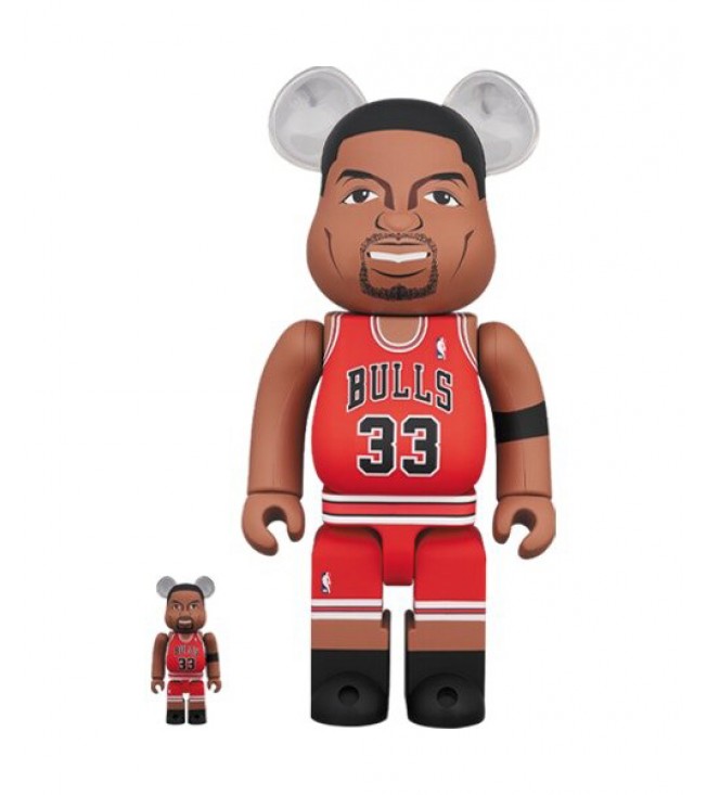 Bearbrick Scottie Pippen (Chicago Bulls) 100% & 400% Set