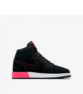 Кроссовки Air Jordan 1 Retro High Black Hyper Pink White GS - ???? ?20