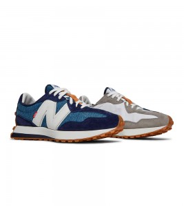 Кроссовки New Balance 327 x Levi's Navy - Фото №2