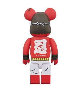 Bearbrick Shinobu Akai 400% Red - Фото №2
