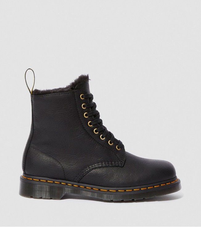 Ботинки Dr. Martens 1460 PASCAL MEN'S FAUX FUR LINED LACE UP BOOTS