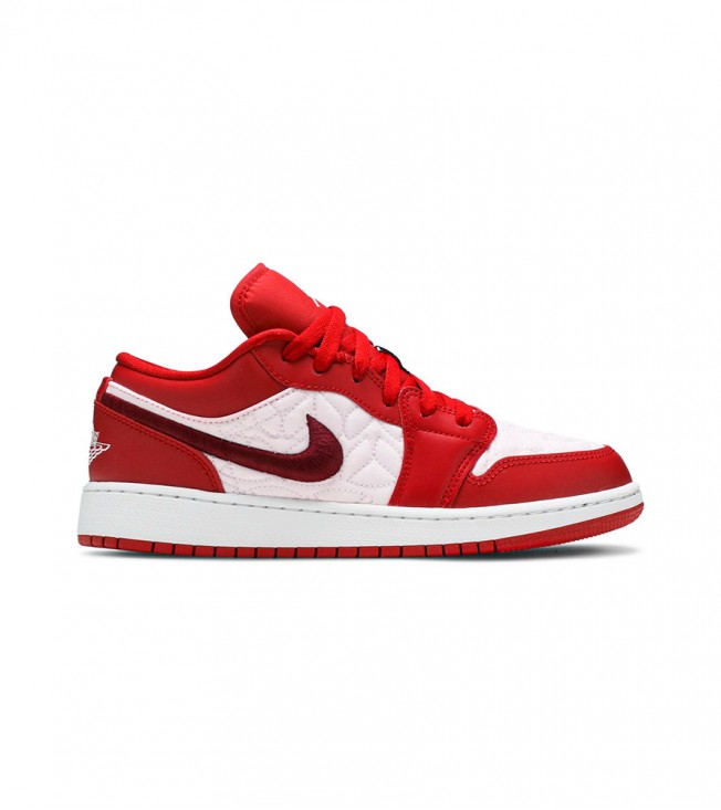 Кроссовки Air Jordan 1 Low Se Red Quilt GS