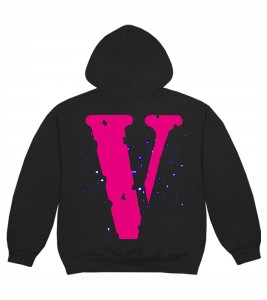 Худи Pop Smoke x Vlone King Of NY Hoodie Black - Фото №2