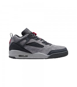 Jordan Spizike Low Anthracite Gym Red