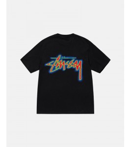 Stussy Thermal Stock Tee Black - Фото №2