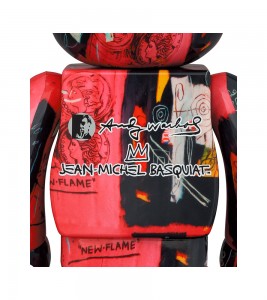 Bearbrick Andy Warhol x JEAN-MICHEL BASQUIAT #1 100% & 400% - Фото №2